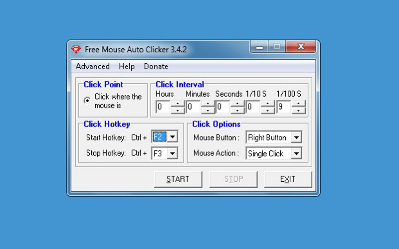 a free auto clicker